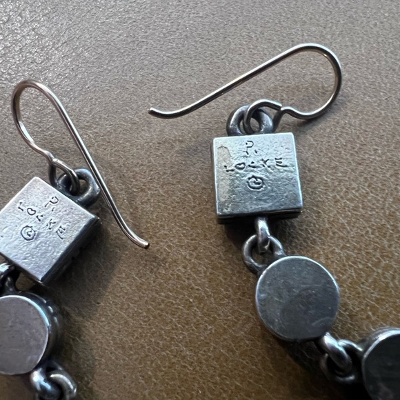 Vintage signed Patricia Locke matching bracelet and earringa - Picture 3 of 6